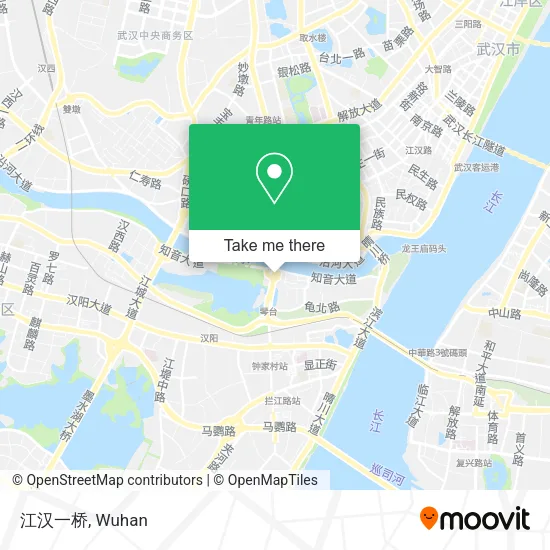 江汉一桥 map