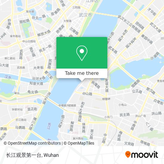 长江观景第一台 map