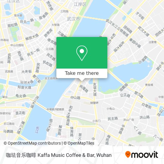 咖珐音乐咖啡 Kaffa Music Coffee & Bar map