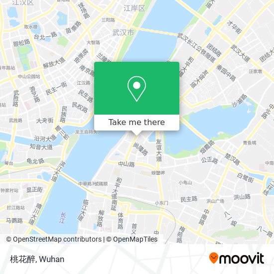 桃花醉 map