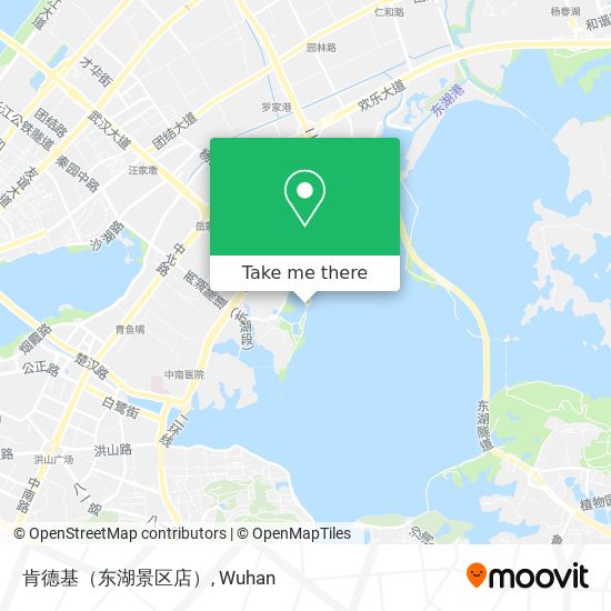 肯德基（东湖景区店） map