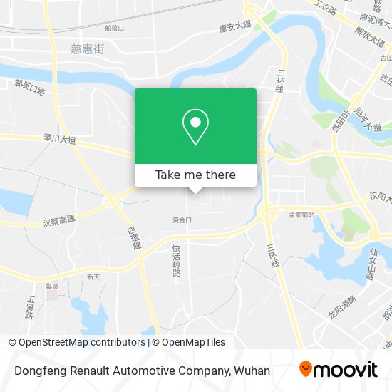 Dongfeng Renault Automotive Company map