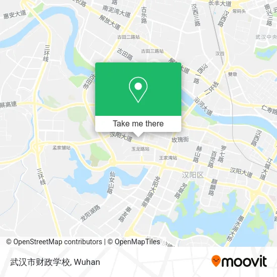 武汉市财政学校 map