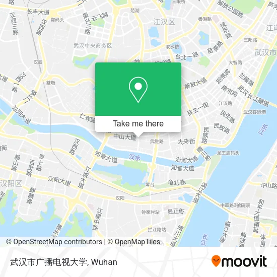 武汉市广播电视大学 map