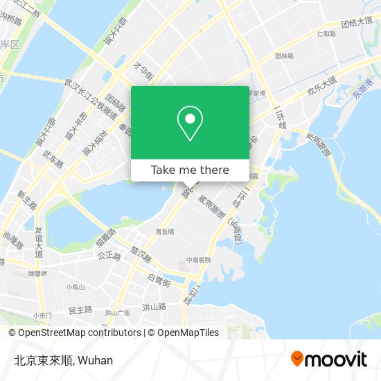 北京東來順 map