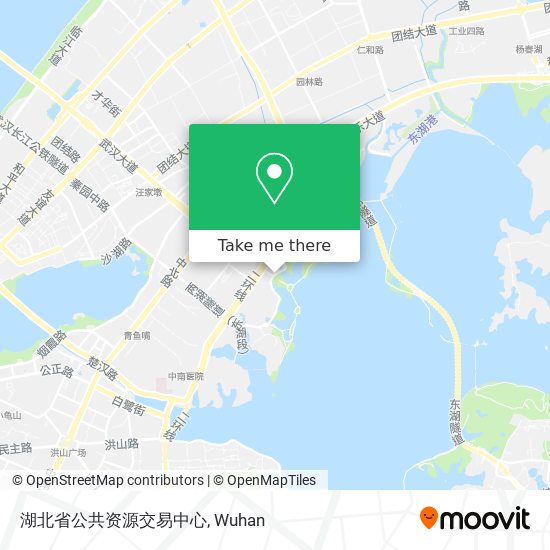 湖北省公共资源交易中心 map