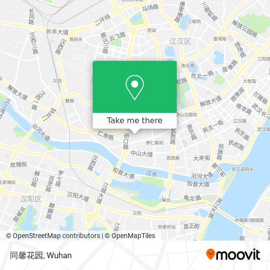 同馨花园 map