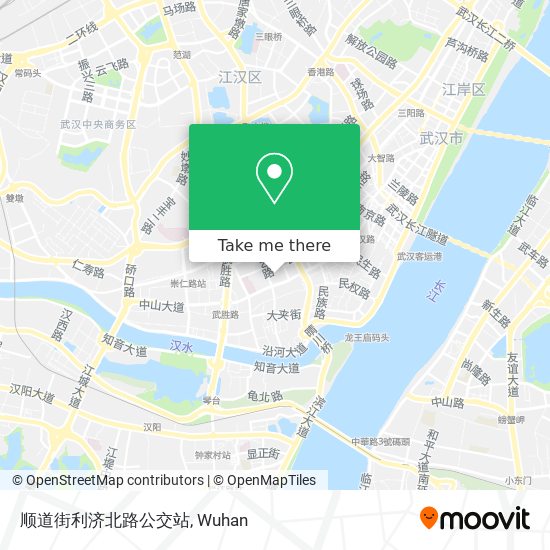 顺道街利济北路公交站 map