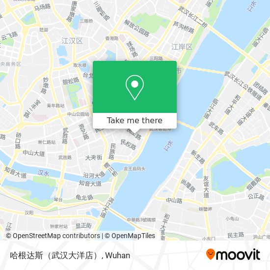 哈根达斯（武汉大洋店） map