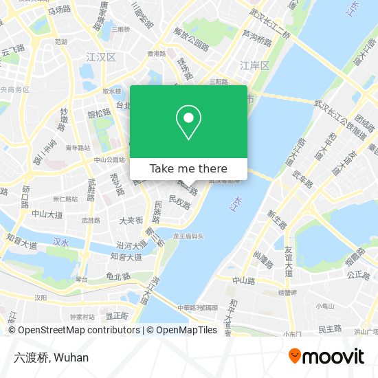 六渡桥 map