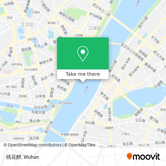 桃花醉 map