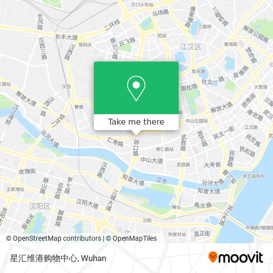 星汇维港购物中心 map