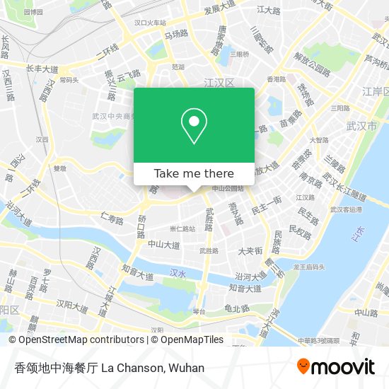 香颂地中海餐厅 La Chanson map