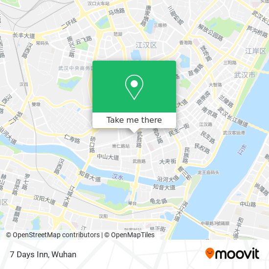 7 Days Inn map