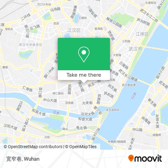 宽窄巷 map