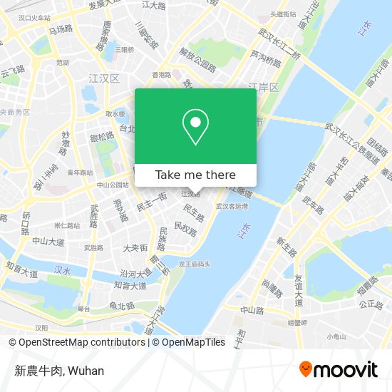 新農牛肉 map