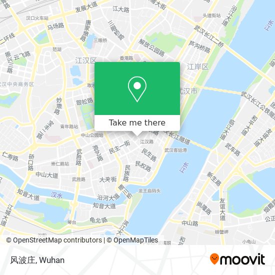 风波庄 map