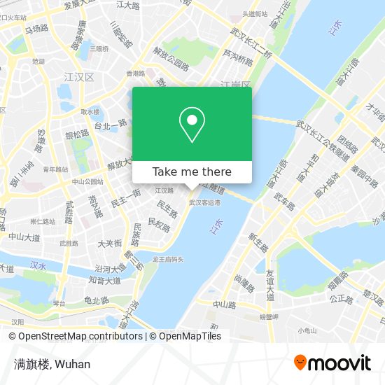 满旗楼 map