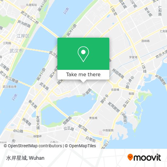 水岸星城 map