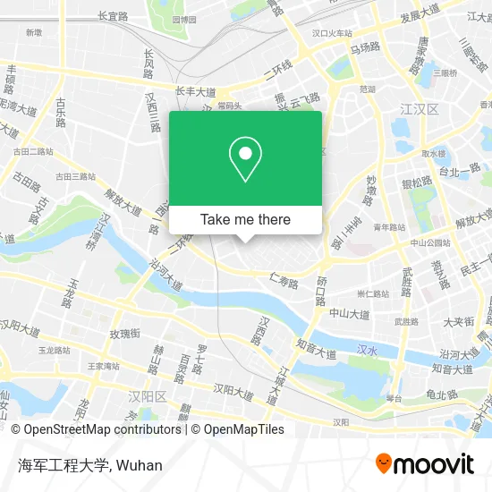 海军工程大学 map