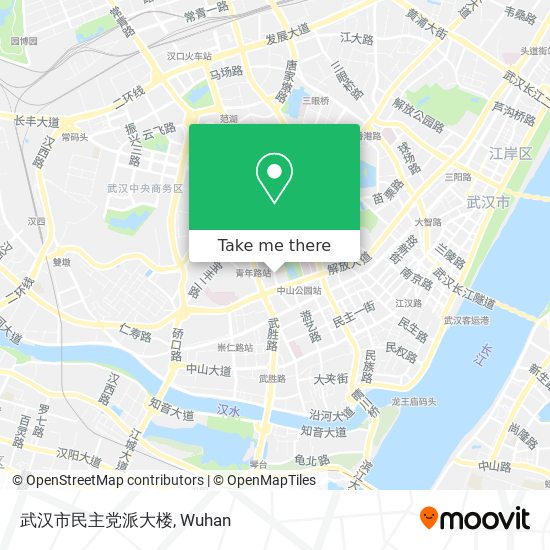 武汉市民主党派大楼 map