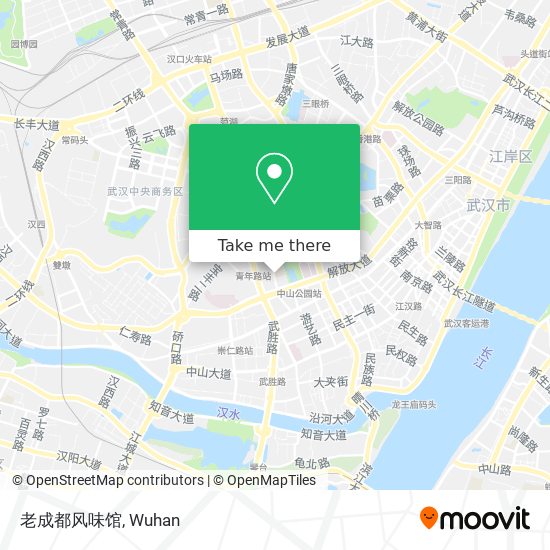 老成都风味馆 map