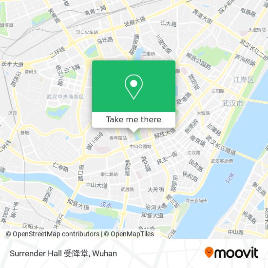 Surrender Hall 受降堂 map