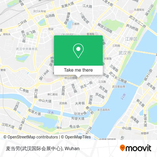 麦当劳(武汉国际会展中心) map