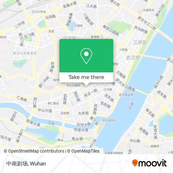 中南剧场 map