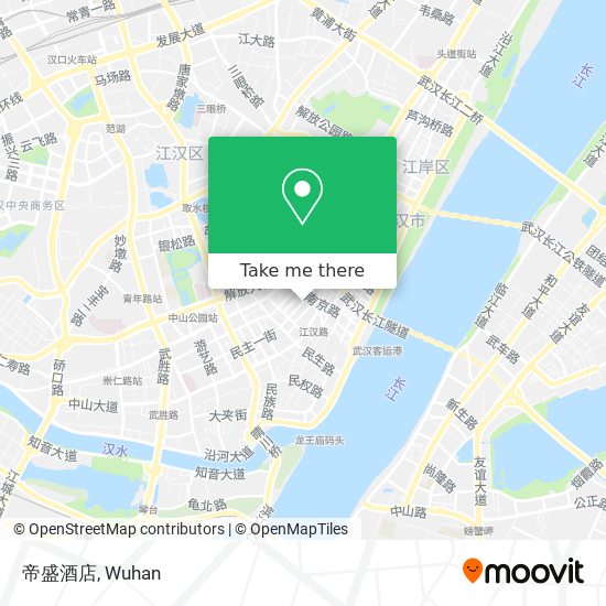 帝盛酒店 map