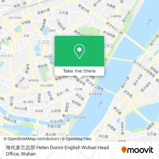 海伦多兰总部 Helen Doron English Wuhan Head Office map