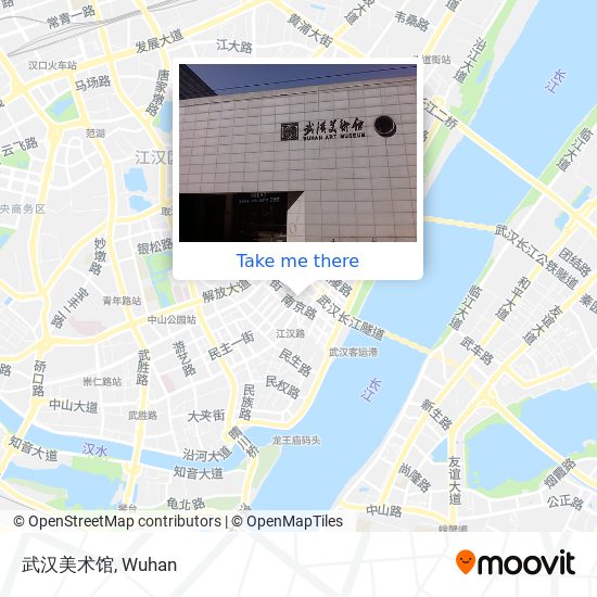 武汉美术馆 map