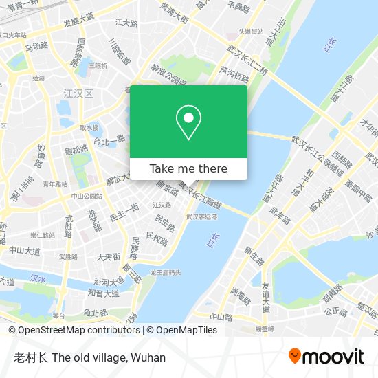 老村长 The old village map