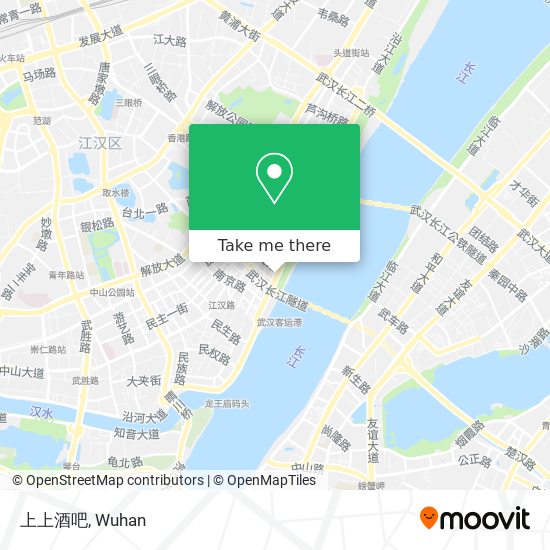 上上酒吧 map