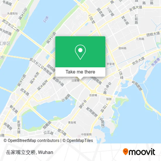 岳家嘴立交桥 map