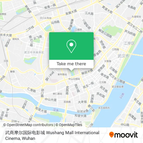 武商摩尔国际电影城 Wushang Mall International Cinema map