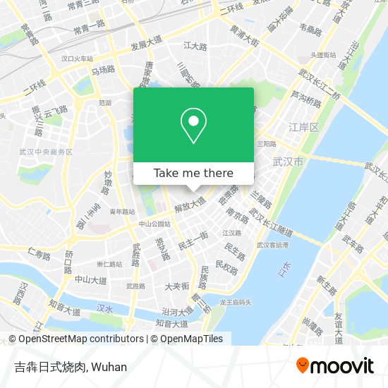 吉犇日式烧肉 map