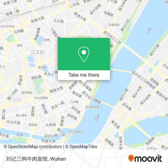 刘记三狗牛肉面馆 map