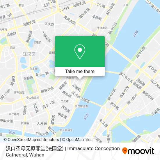汉口圣母无原罪堂(法国堂) | Immaculate Conception Cathedral map