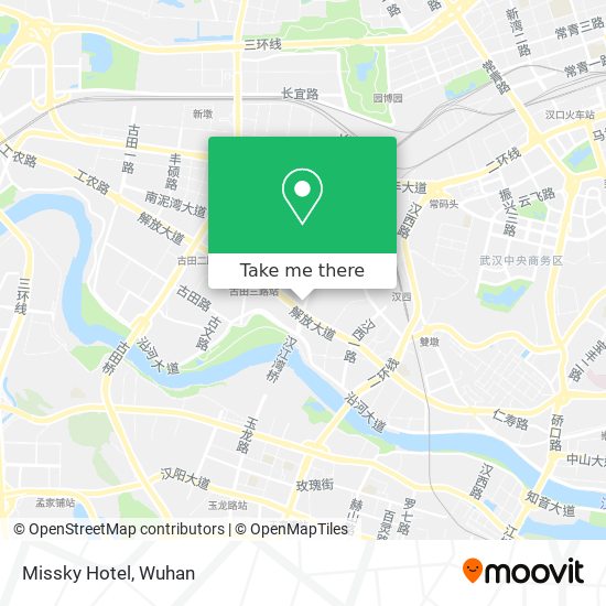 Missky Hotel map