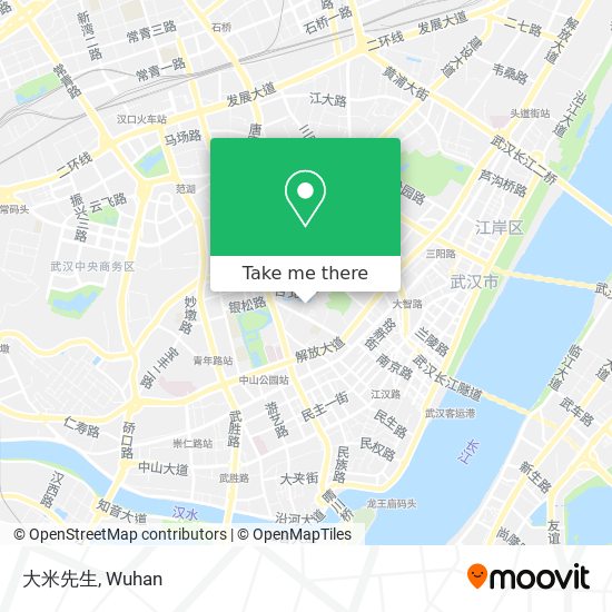 大米先生 map