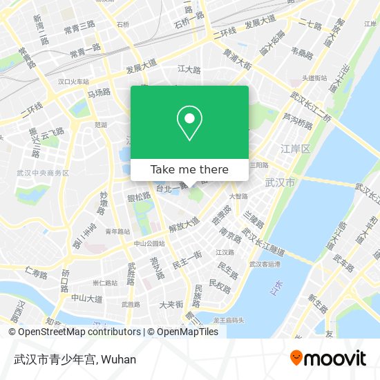 武汉市青少年宫 map