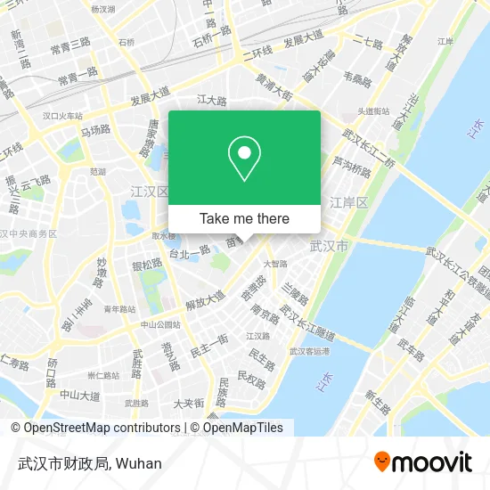 武汉市财政局 map