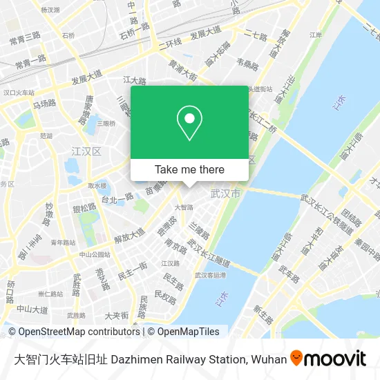 大智门火车站旧址 Dazhimen Railway Station map