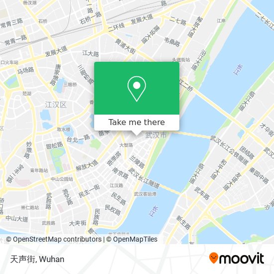天声街 map