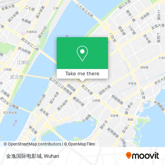金逸国际电影城 map