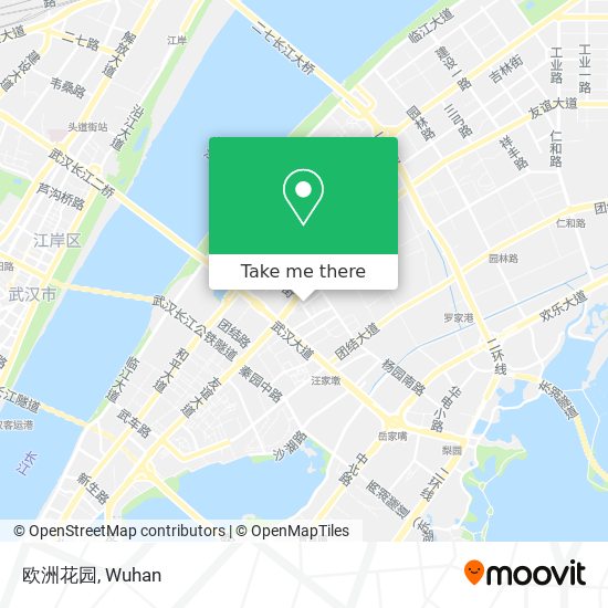 欧洲花园 map