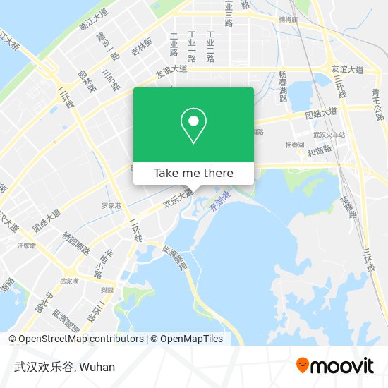 武汉欢乐谷 map
