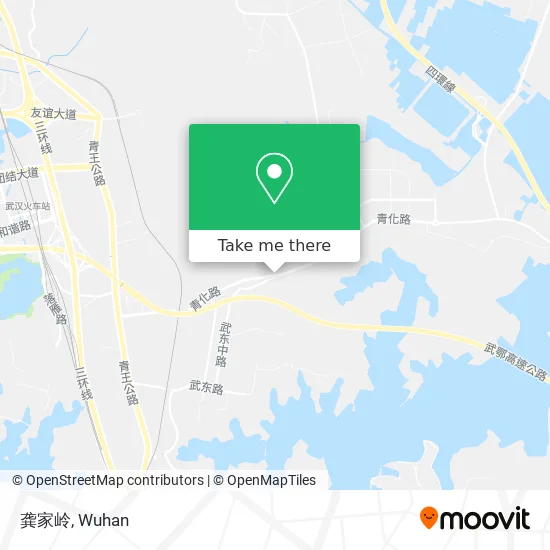 龚家岭 map