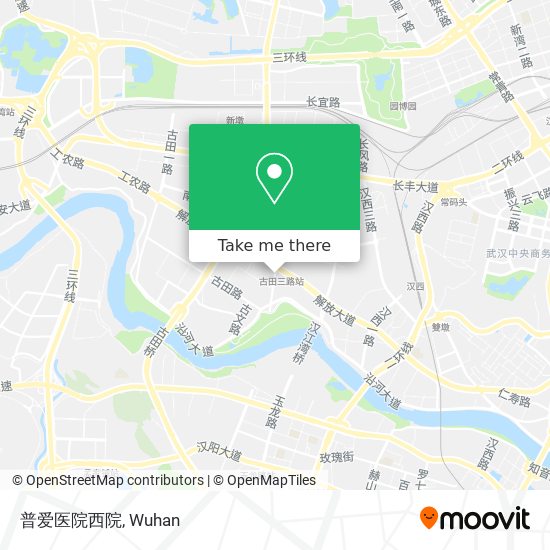 普爱医院西院 map